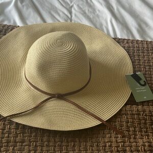 H&M Tan Wide-Brim Hat